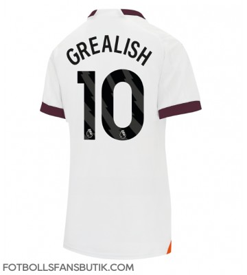 Manchester City Jack Grealish #10 Replika Bortatröja Damer 2023-24 Kortärmad